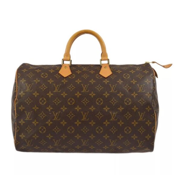 Louis Vuitton Monogram Speedy 40 Duffle Handbag - Picture 1 of 16